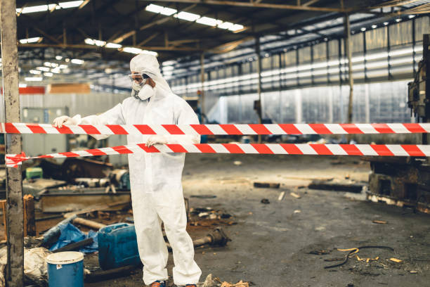 Professional Drug Lab Cleanup technician working in Fairview, TN